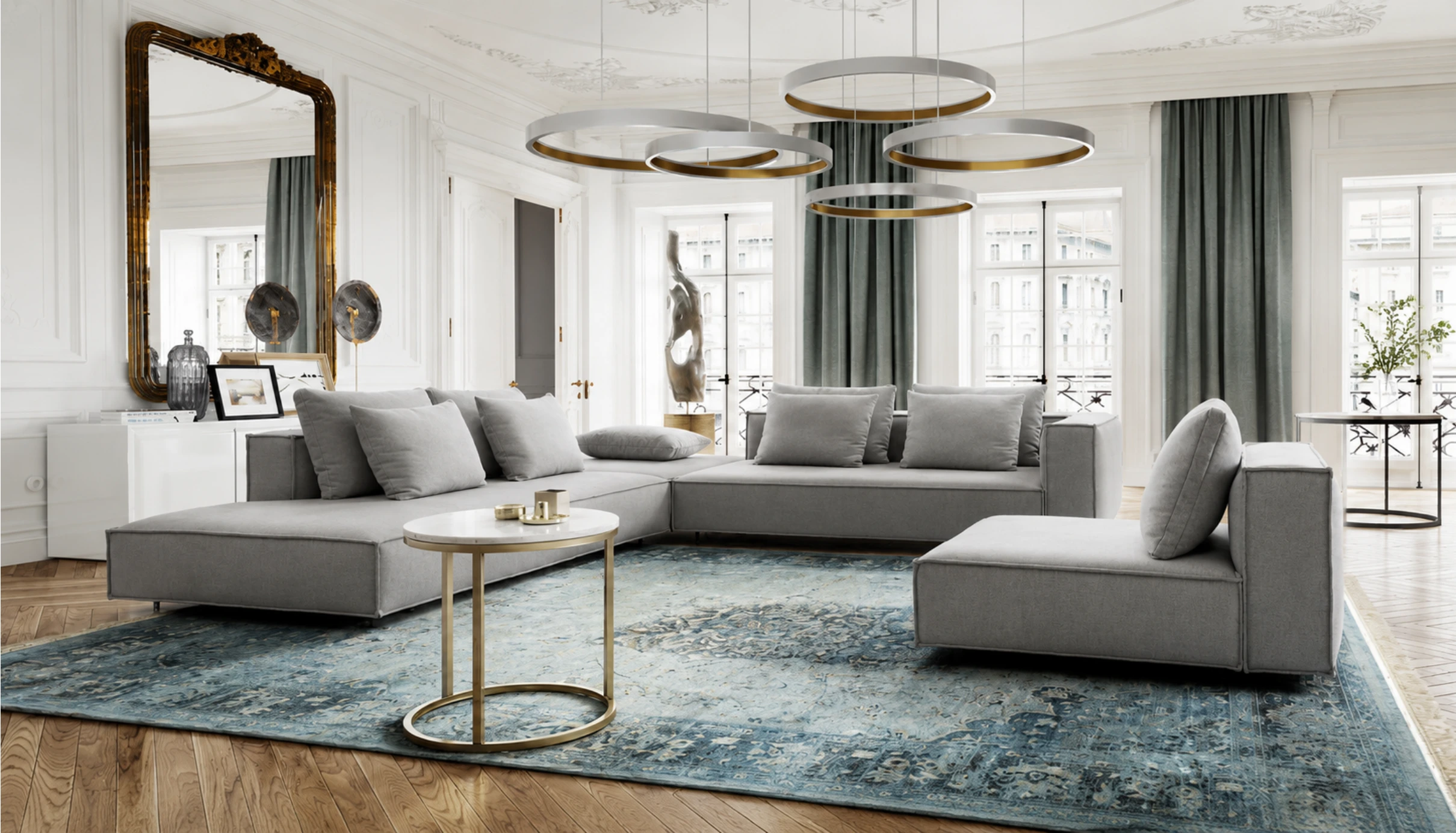 ARISconcept narożnik modułowy Tribeca