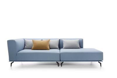 ARISconcept Talpa sofa obrotowa 268 cm BF + puf 70x120 cm